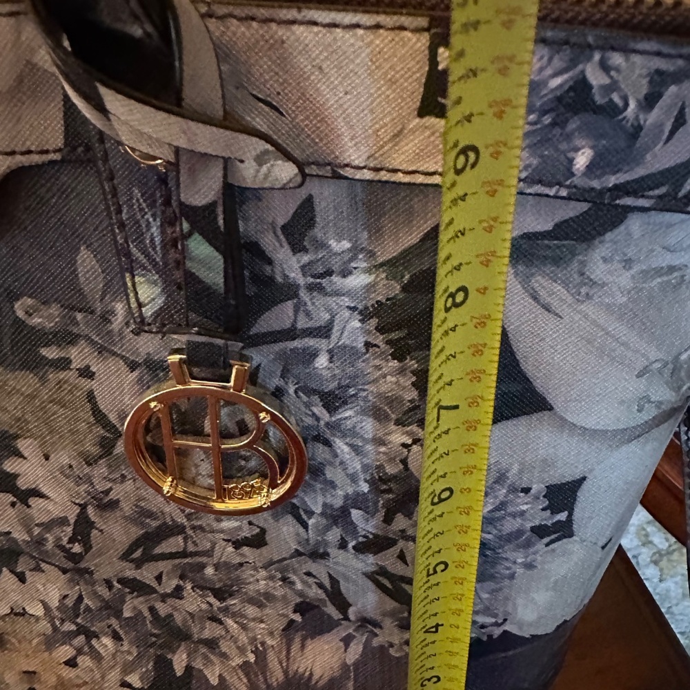 Henri Bendel West 57th Floral Kaleidoscope Saffiano Bag w/ Original Tags in EUC - Picture 12 of 15